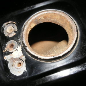 Rust inside fuel tank