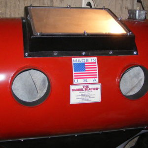 The Barrel Blaster Sandblasting Cabinet