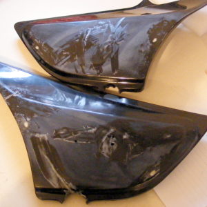 Side covers prepared for using Plastic Bonder